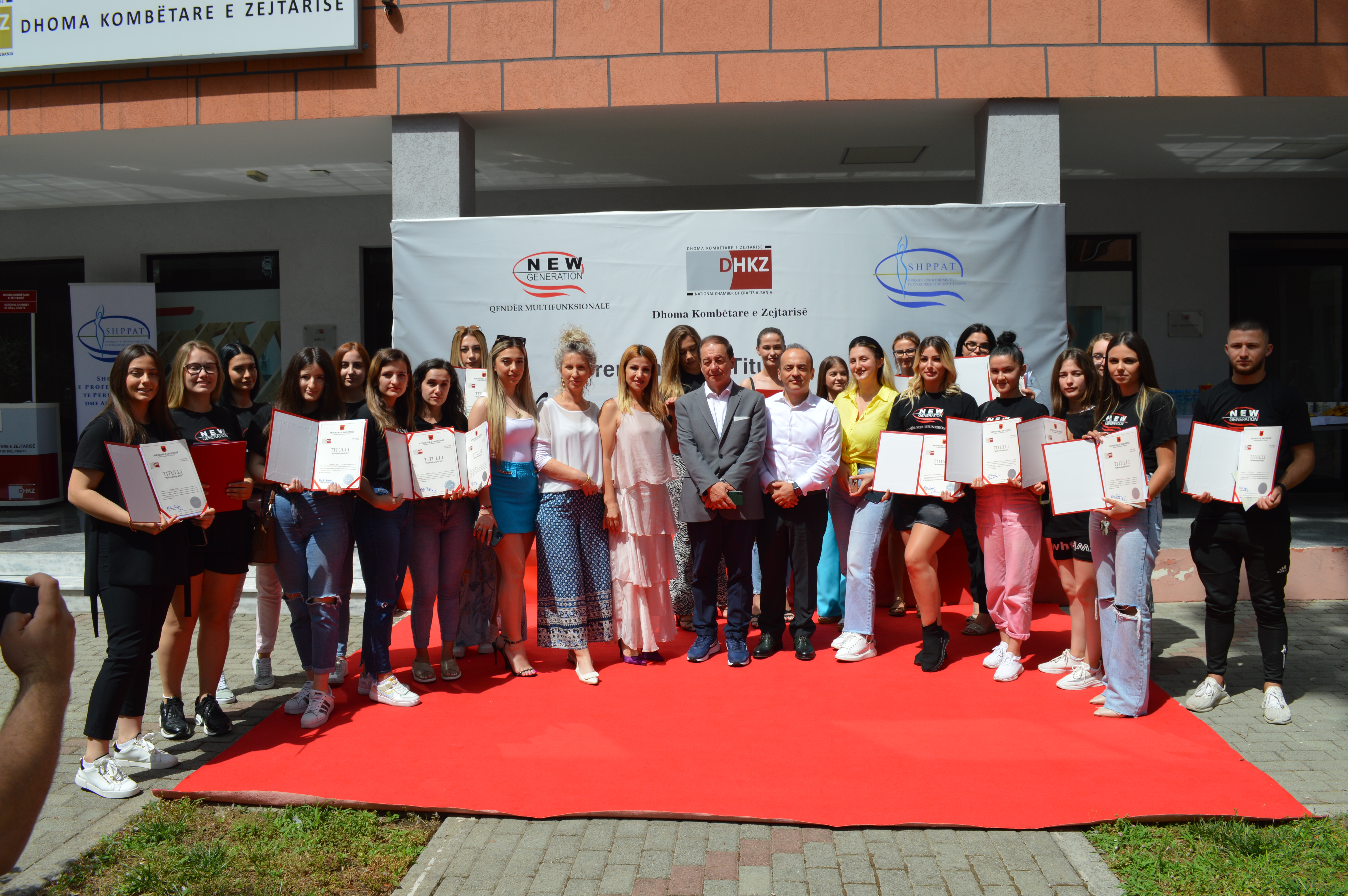 Ceremonia e Çertifikimit me titullin Ndihmësmjeshtër, 23/06/2022