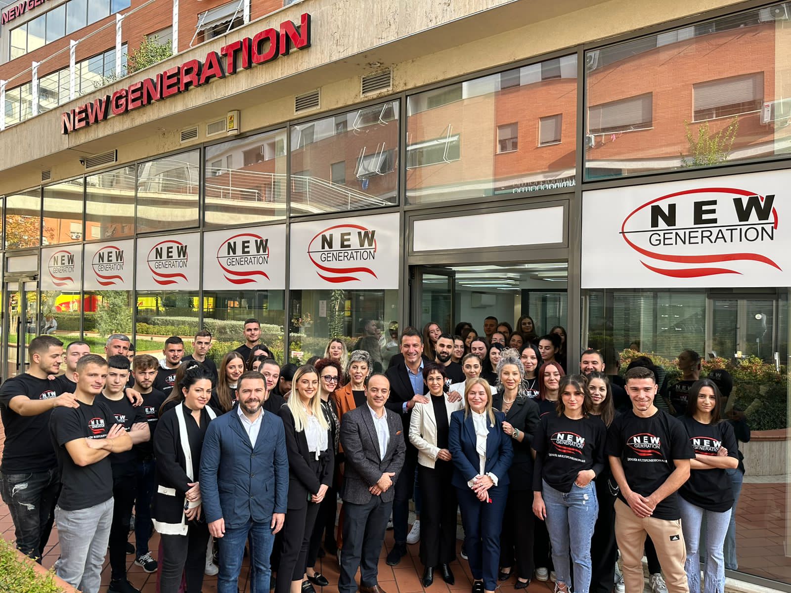 Kryetari i Bashkisë Tiranë, Z. Erion Veliaj, viziton New Generation